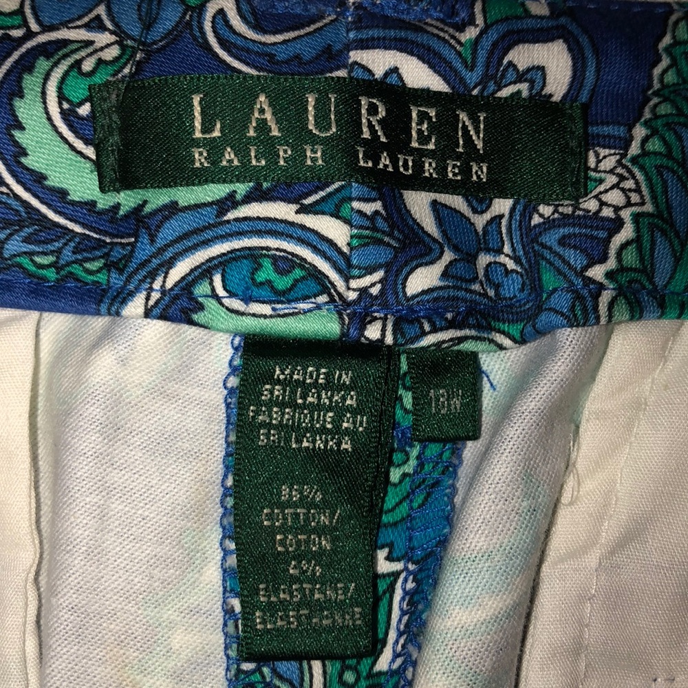 Ralph Lauren paisley shorts